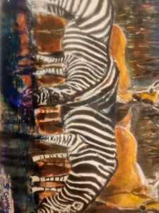 Rainbow Zebra Wildlife Illustration - graphiXperience - Drawings &  Illustration, Animals, Birds, & Fish, Zebras - ArtPal
