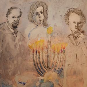 Spirits Famous Jewish people Hanukka - Steven Gumberg