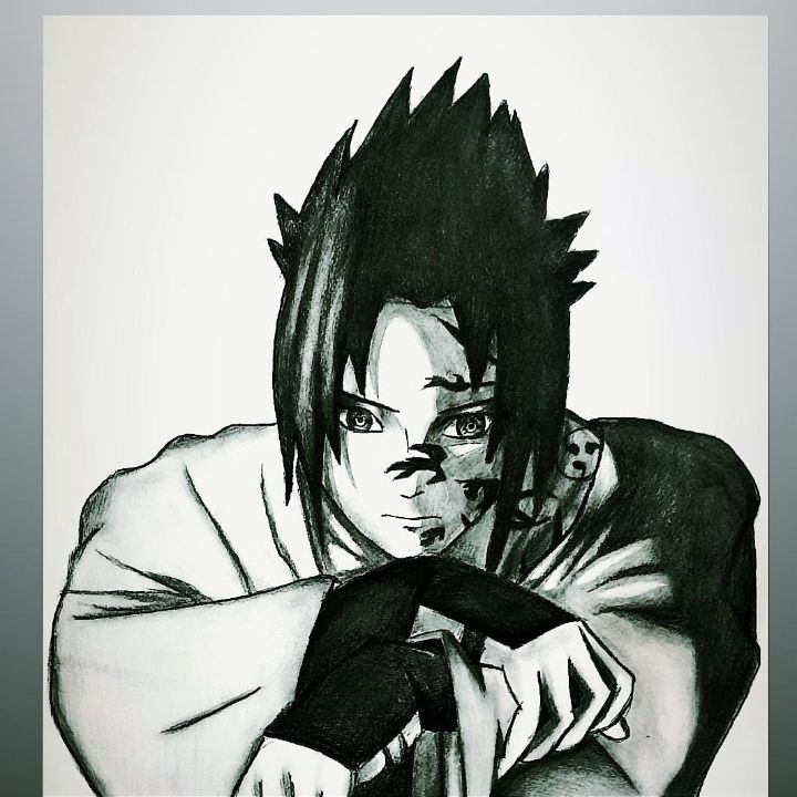 Sasuke from naruto - Anime arts - Drawings & Illustration, People &  Figures, Animation, Anime, & Comics, Anime - ArtPal