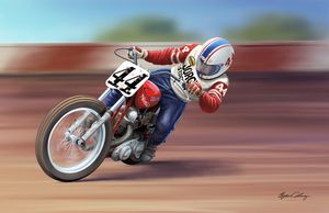 Flat Tracker power slide - Byron Chaney's Illustration and Design