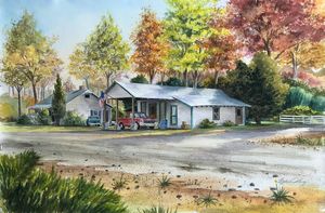 Waxhaw Shack House - Byron Chaney's Illustration and Design
