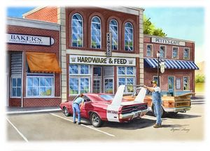 Dodge Daytona Parked