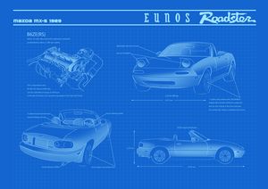 roadster blueprints