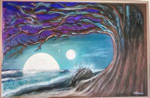 Spirit tree on the beach