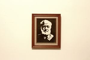 Ernest Hemingway B&W Series Original