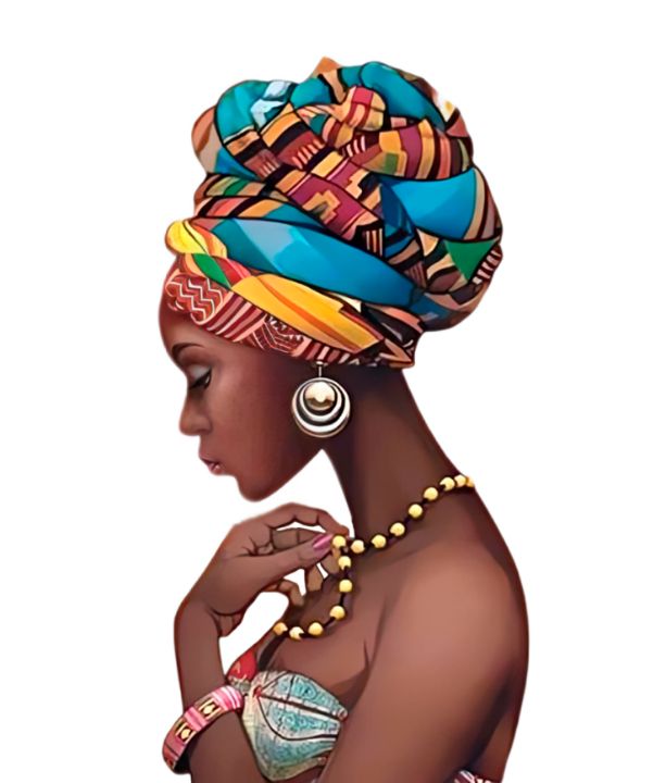 African Lady Portrait - Mego Store - Photography, People & Figures ...