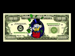 Picsou/Scrooge McDuck bill