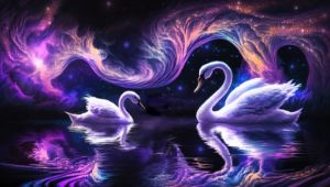 Swan Galaxy - Todd Jumper : Digital Artist