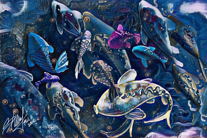 Fish Misery | Desperation of Steven - Fish N Steve Fine Art Gallery
