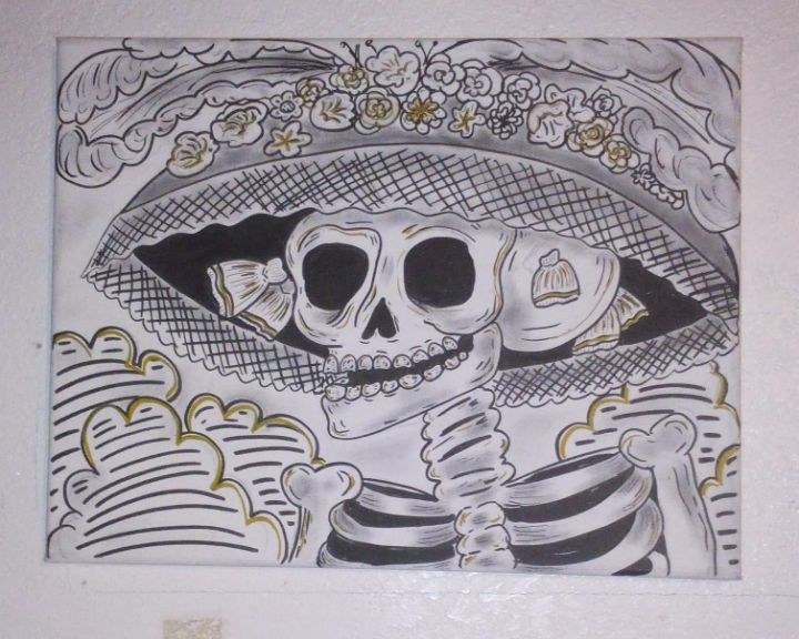 La Catrina - Nat Rios - Paintings & Prints, Ethnic, Cultural, & Tribal ...