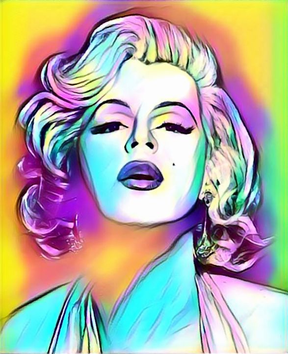 Marilyn Monroe Portrait - Rogue Art