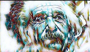 Albert Einstein Portrait