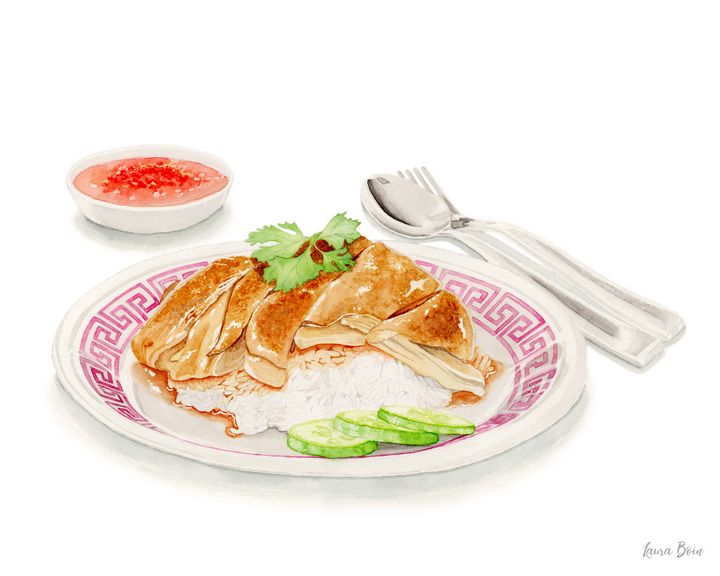 Hainan Chicken Rice Set - I Art Food