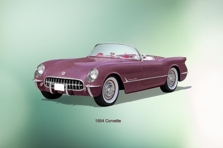 1954 Chevrolet Corvette - James DeFazio Photography