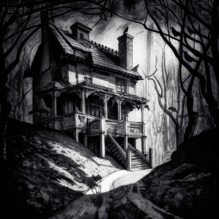 Scary Haunted Mansion - James DeFazio Photography - Digital Art & AI ...