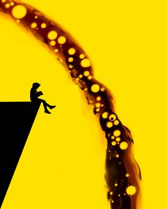 Man in yellow