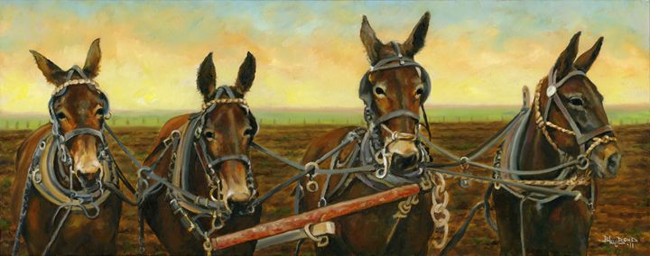 mule painting