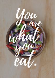 You Are What You Eat Poster
