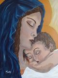 Mother with baby