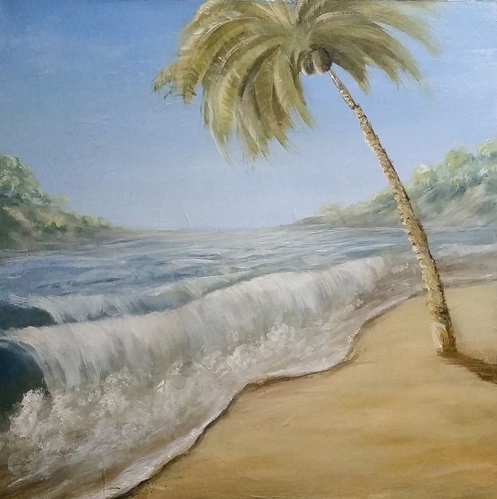 Tropical Shores - Original Oil paintings by Sam Foster