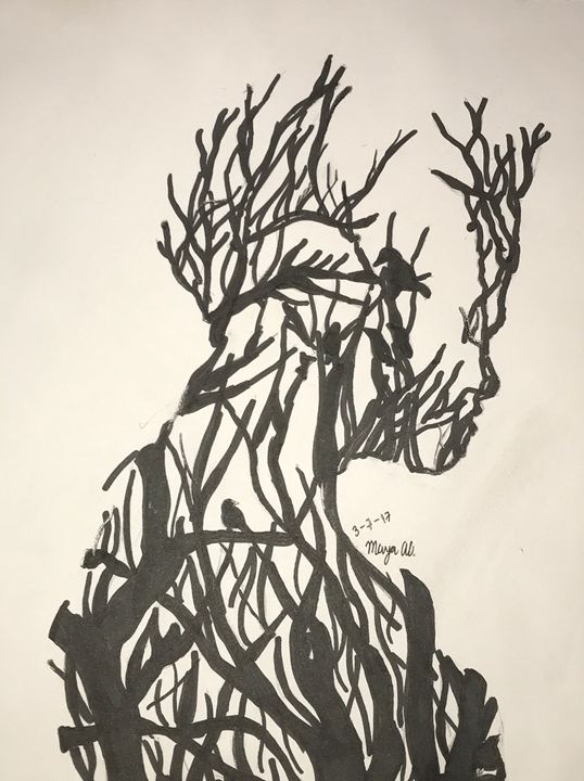 The Boy of Trees - Art By Maya