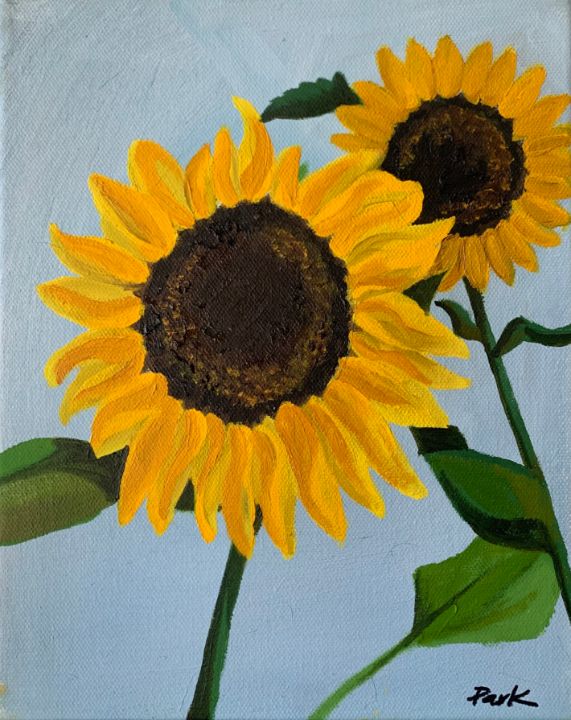 Sunflower 1 - Hickory Hill Designs - Paintings & Prints, Flowers