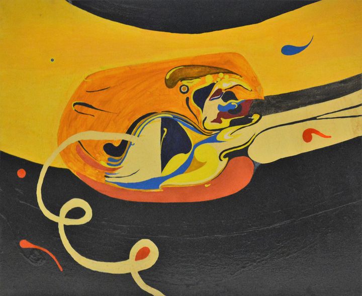 Baby to be born abstract painting - faafa - Paintings & Prints ...