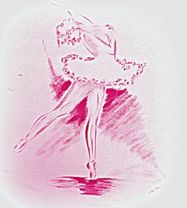 Pink ballerina