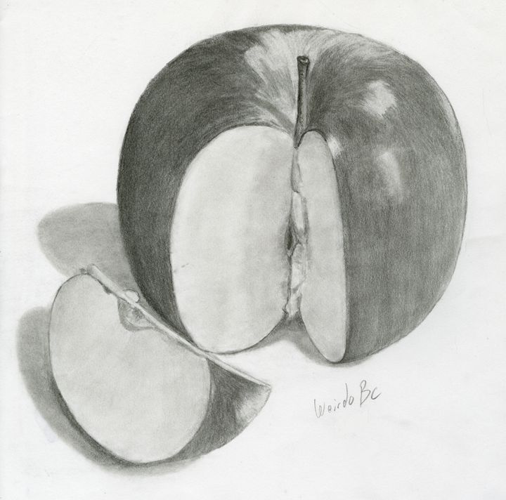 Apple - WeirdoBc - Drawings & Illustration, Food & Beverage, Fruit ...