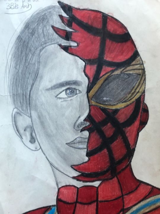 MCH Spiderman Tom Holland sketch  9GAG