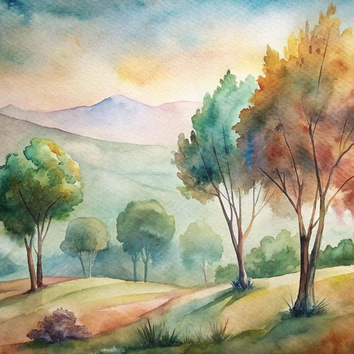 Nature is beautiful - Paintings - Drawings & Illustration, Abstract ...