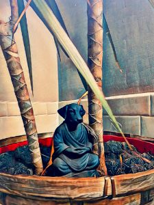 Yoga Dog - Albert Dali