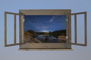 Watson Lake Moonlit - Behind the Shutter Photography