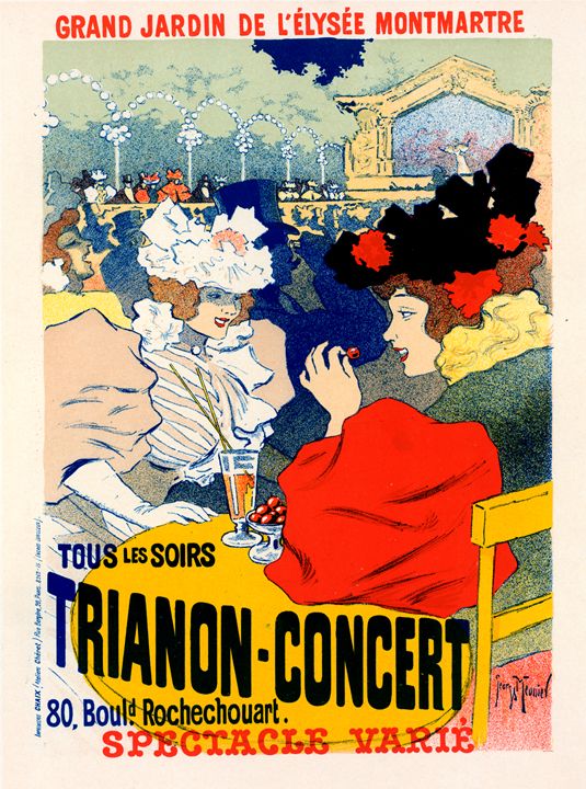 Poster for Trianon-Concert - Liszt Collection - Paintings & Prints