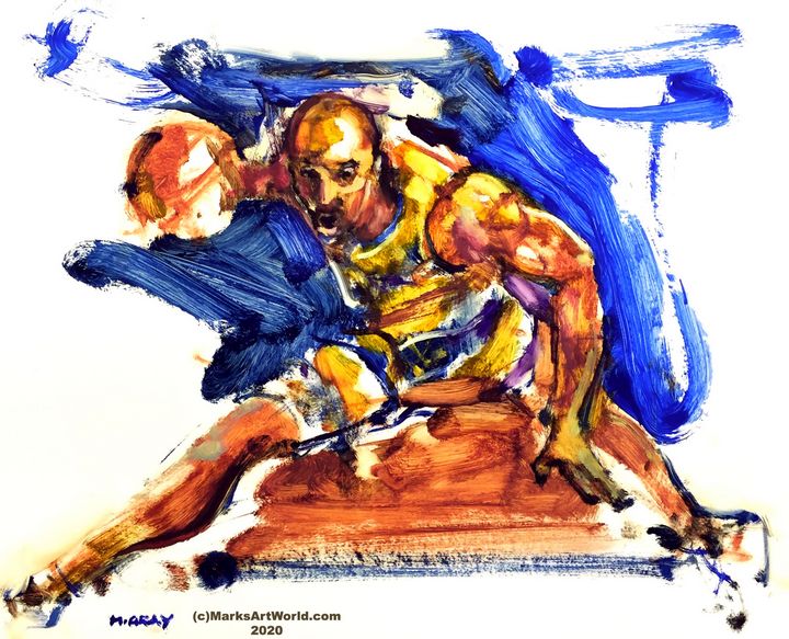 Kobe Bryant 'Lightning' - MarksArtWorld