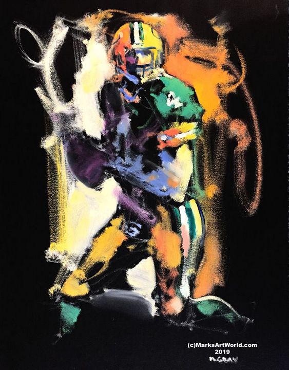 Patrick Mahomes - The Art of Jason Wilcox - Paintings & Prints, Sports &  Hobbies, Football - ArtPal