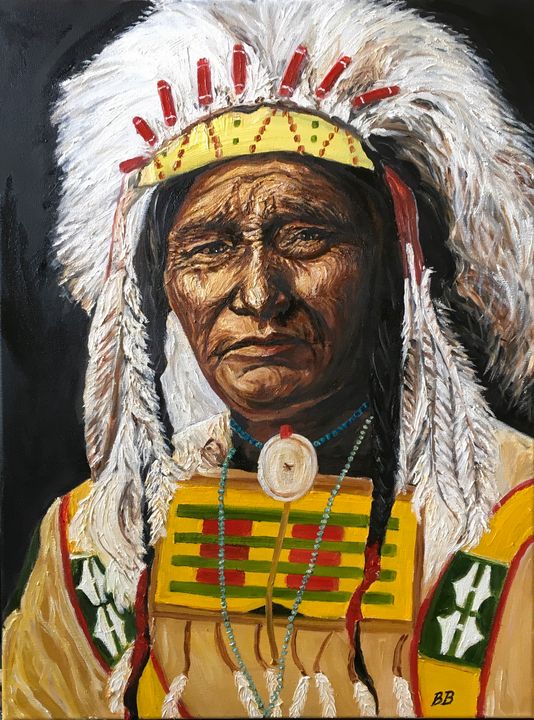 “America” BB Fine Art Paintings & Prints, Ethnic, Cultural