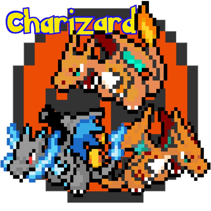 Charizard x and y  Pikachu art, Charizard, Pokemon art