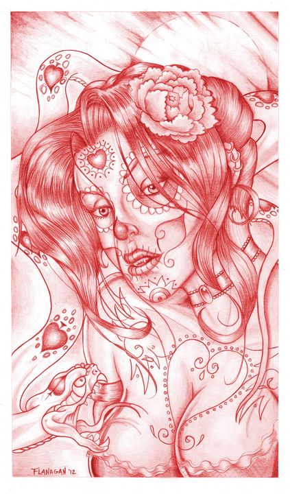 Red day of the dead - RobFlanagan @wickedutopia