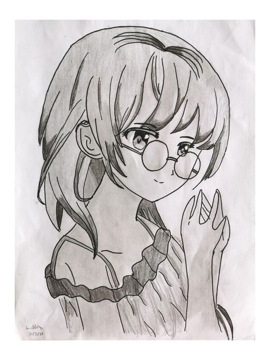 Draw Anime Girl Hair 21