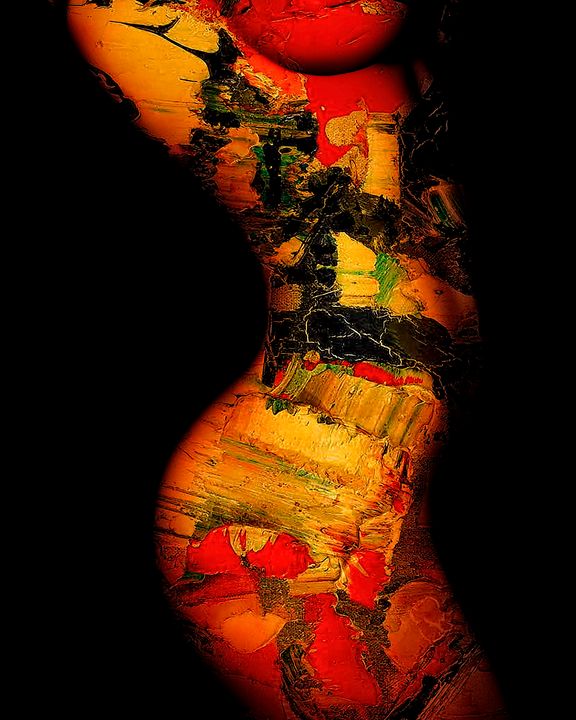 Painted Nude #1 - Karl Knox Images