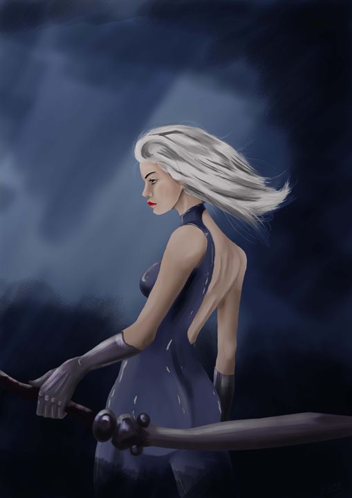 Girl in blue -  Barbara.daversa
