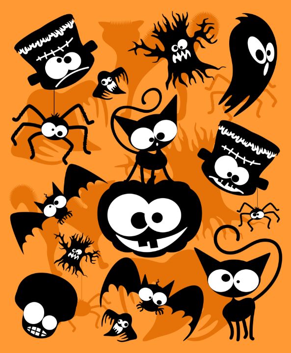  Halloween Ghoul Wall Decal - Creepy Human Monster