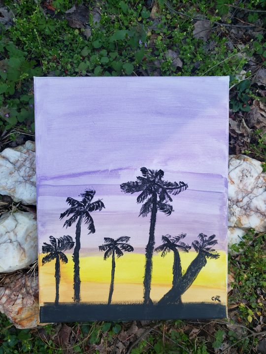 Palm trees - Art by Caden