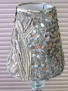 Stone and Twig Lampshade