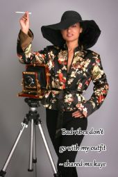 Spectacular Hat Lady Painted Visions