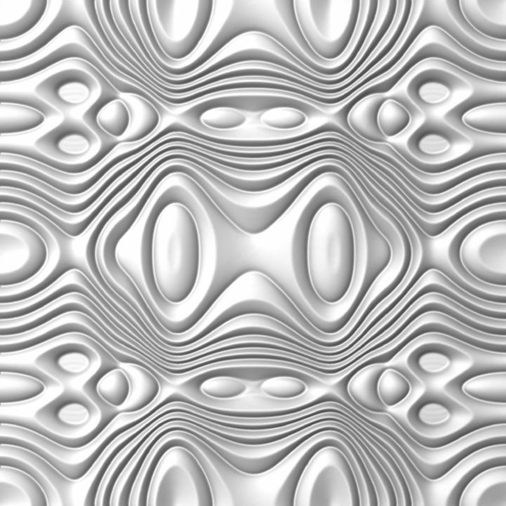 White wall sculpture BonitumART Digital Art, Abstract, Other Abstract ArtPal
