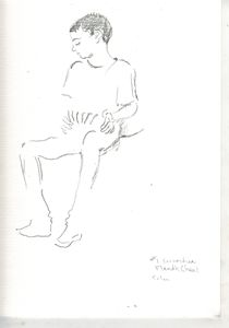Young Concertina player