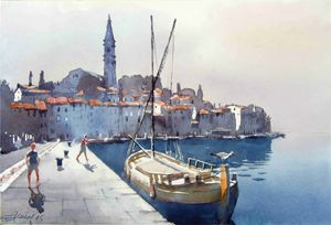 Rovigno - Goran Žigolić Watercolors