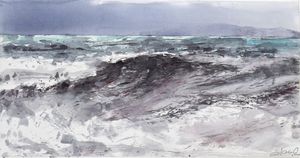 Mighty sea - Goran ŽIgolić Watercolors